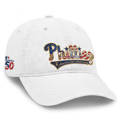 PHI 2026 Independence Day Wash Hat V2- Embroidered