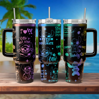 40oz Stitch Magical Tumbler - Gift For Fans TLA41