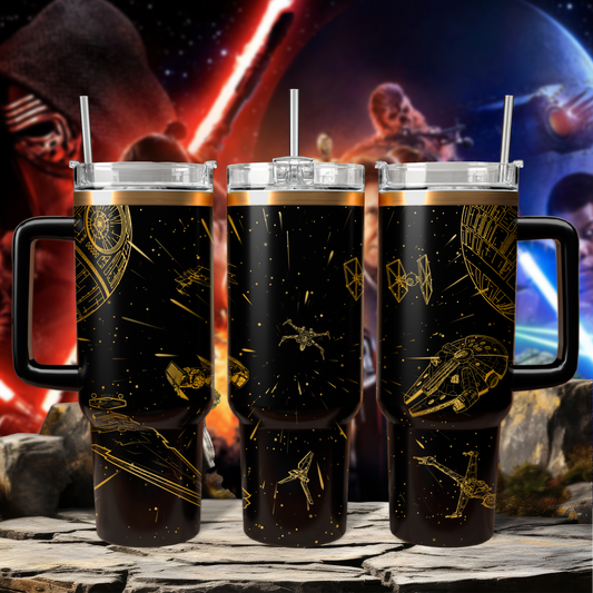 SW Galaxy 40oz Tumbler TLA23 - Gift For Fans