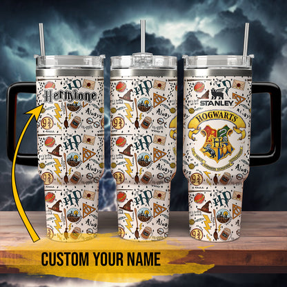 Custom Name HP Wizard Printed Tumbler - 407HLTLTB060