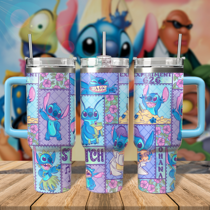 40oz Stitch Magical Tumbler - Gift For Fans TLA40