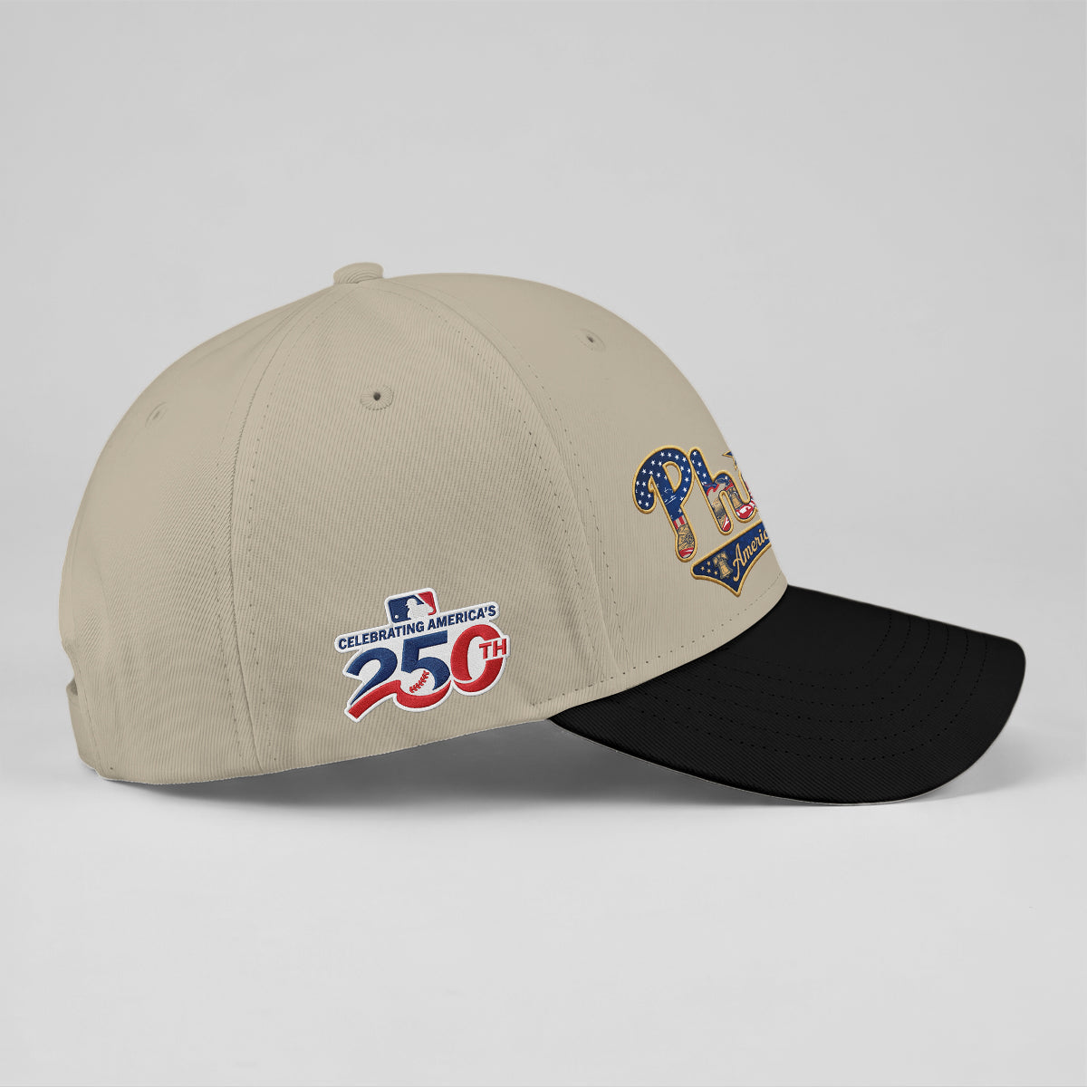 PHI 2026 Independence Day Baseball Cap V2- Embroidered
