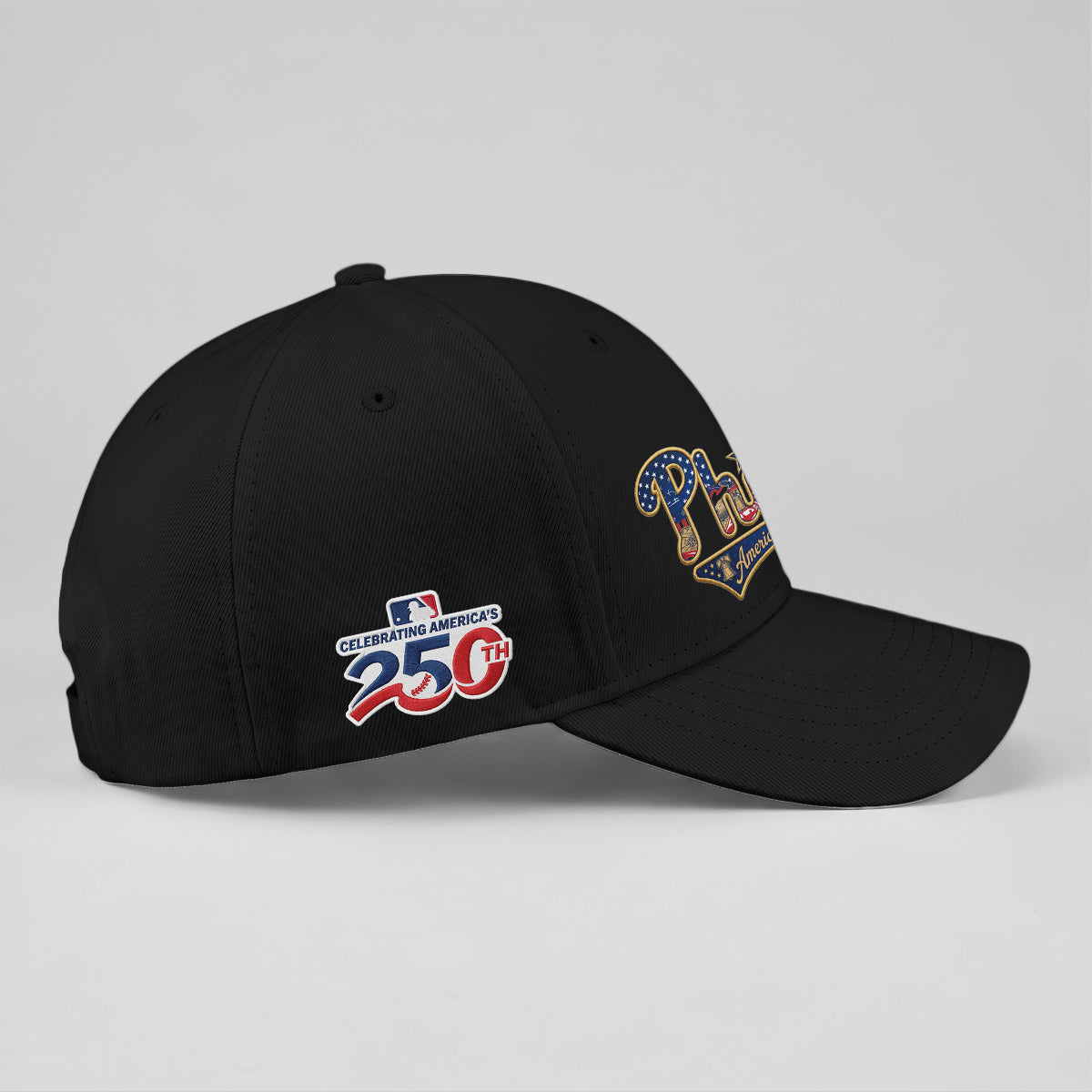PHI 2026 Independence Day Baseball Cap V2- Embroidered