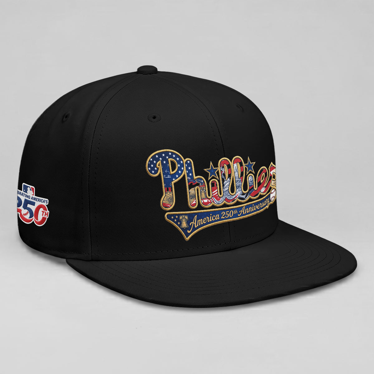 PHI 2026 Independence Day Snapback Cap V2- Stitched