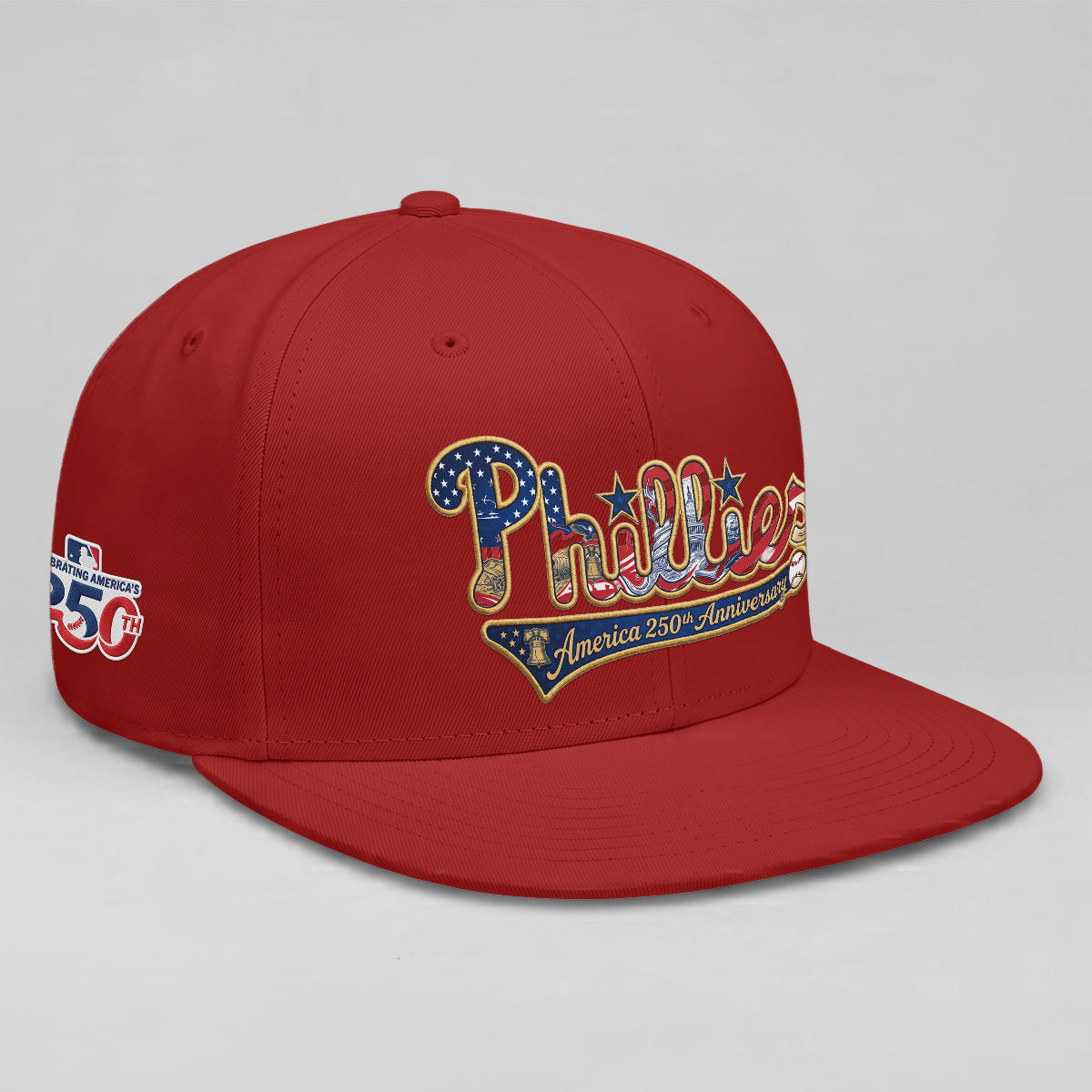 PHI 2026 Independence Day Snapback Cap V2- Stitched
