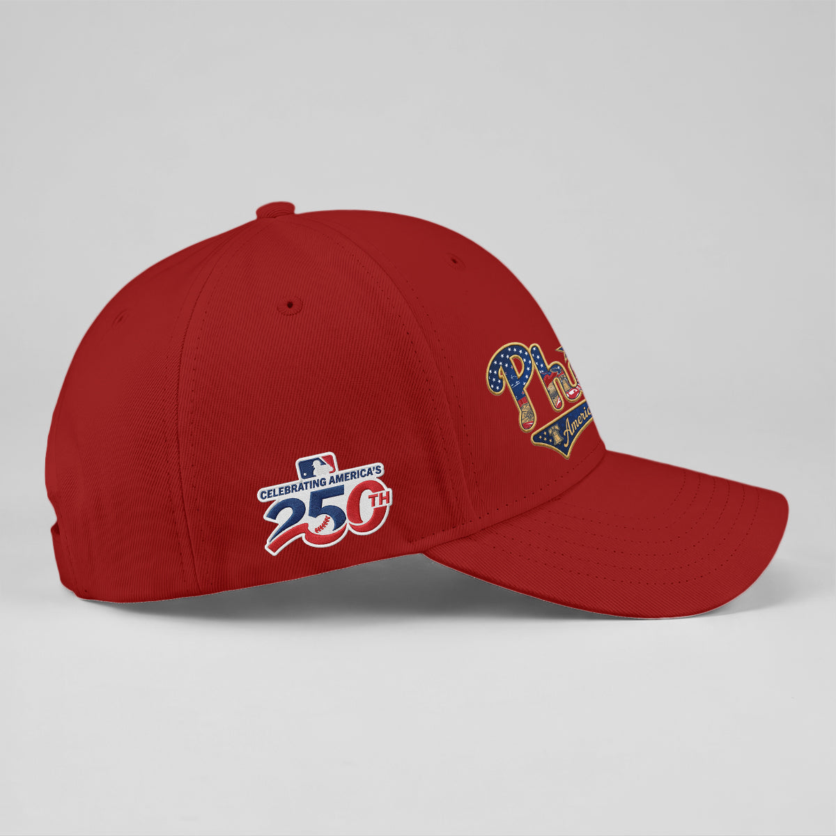 PHI 2026 Independence Day Baseball Cap V2- Embroidered