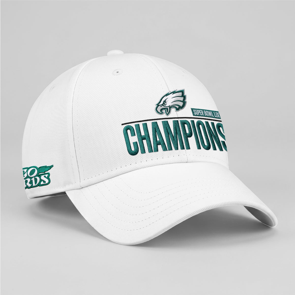PHI Champions SB LIX Custom Baseball Cap V2 - Embroidered