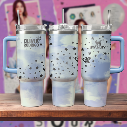 40oz Olivia Rodrigo Tumbler TLA58 - Guts World Tour 2024