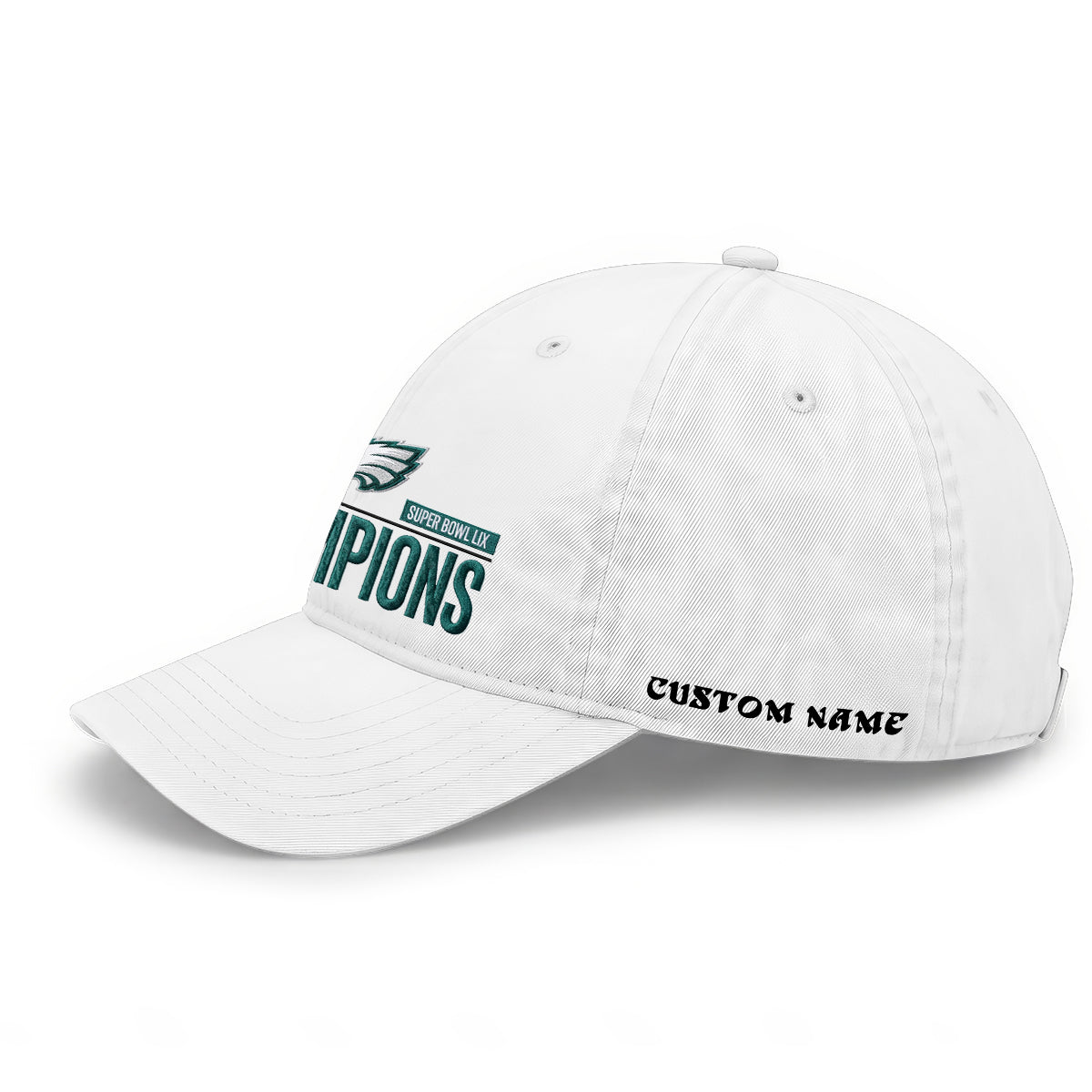 PHI Champions SB LIX Custom Wash Hat V2 - Embroidered
