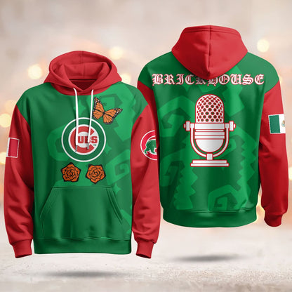 Chicago Cubs "Xicago" Mexican Heritage Hoodie - All Stitched