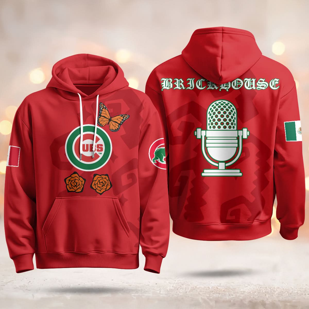 Chicago Cubs "Xicago" Mexican Heritage Hoodie - All Stitched