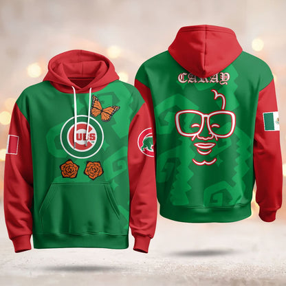 Chicago Cubs "Xicago" Mexican Heritage Hoodie - All Stitched