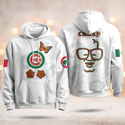 Chicago Cubs "Xicago" Mexican Heritage Hoodie - All Stitched