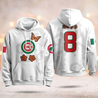 Chicago Cubs "Xicago" Mexican Heritage Hoodie - All Stitched
