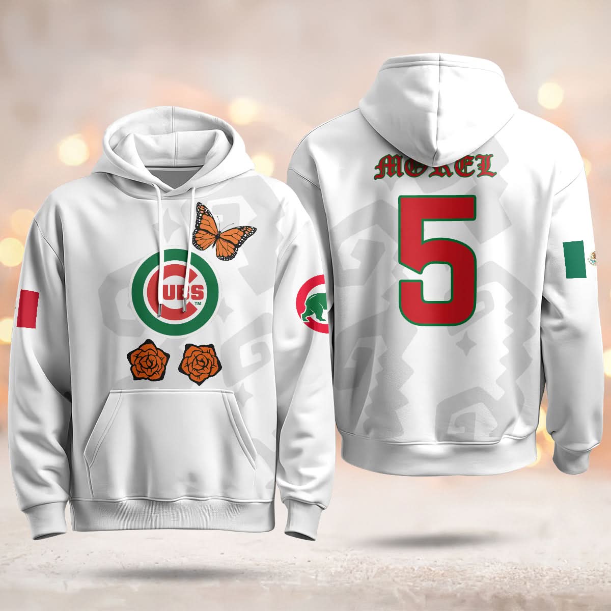 Chicago Cubs "Xicago" Mexican Heritage Hoodie - All Stitched