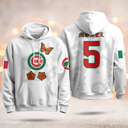 Chicago Cubs "Xicago" Mexican Heritage Hoodie - All Stitched