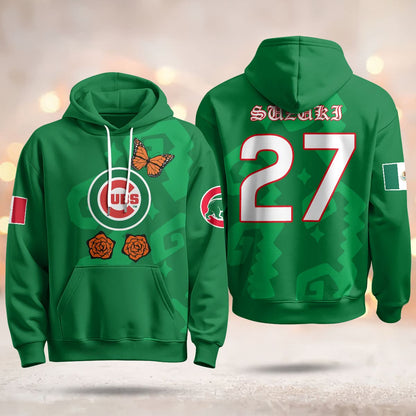 Chicago Cubs "Xicago" Mexican Heritage Hoodie - All Stitched