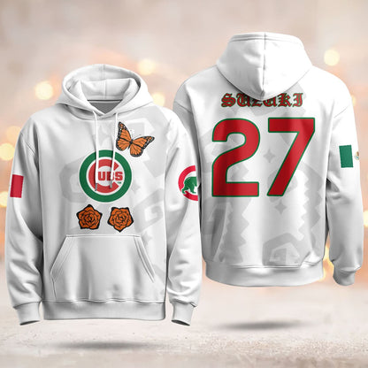 Chicago Cubs "Xicago" Mexican Heritage Hoodie - All Stitched