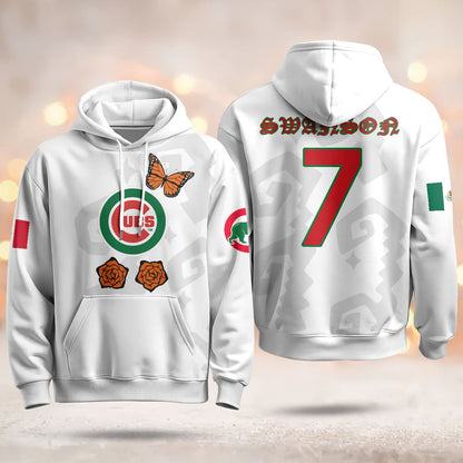 Chicago Cubs "Xicago" Mexican Heritage Hoodie - All Stitched