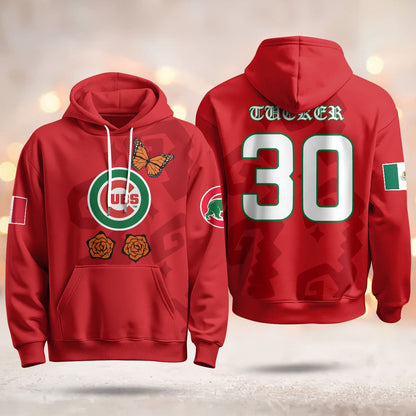 Chicago Cubs "Xicago" Mexican Heritage Hoodie - All Stitched