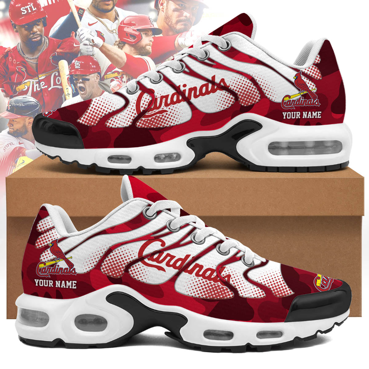 Personalized STL New Air Max Shoes