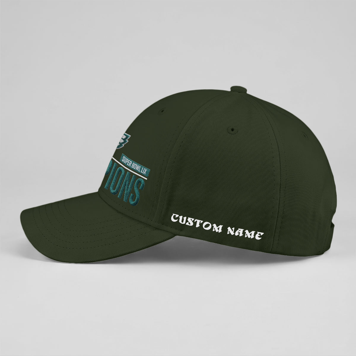 PHI Champions SB LIX Custom Baseball Cap V2 - Embroidered
