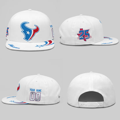HOU Fan Gear Star Edition Personalized Snapback Cap - Printed