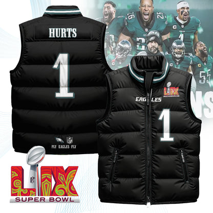 Philadelphia Eagles Unisex Puffer Vest - Printed