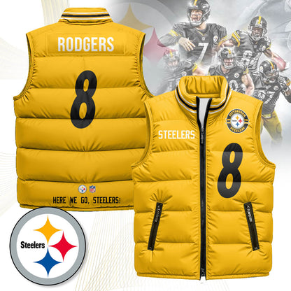 Pittsburgh Steelers Unisex Puffer Vest