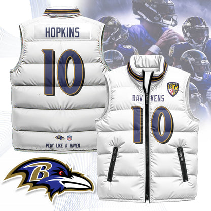 Baltimore Ravens Unisex Puffer Vest