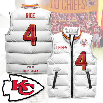 Kansas City Chiefs Unisex Puffer Vest