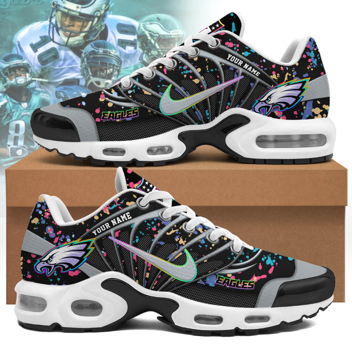 Philadelphia Eagles 2025 Crucial Catch Air Max Shoes