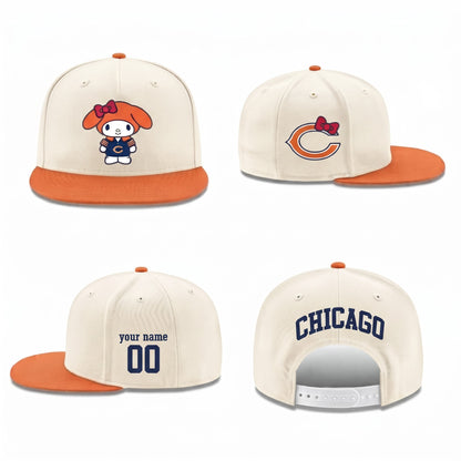 CHI x Pink Sanrio Friends Personalized Snapback Cap - Printed