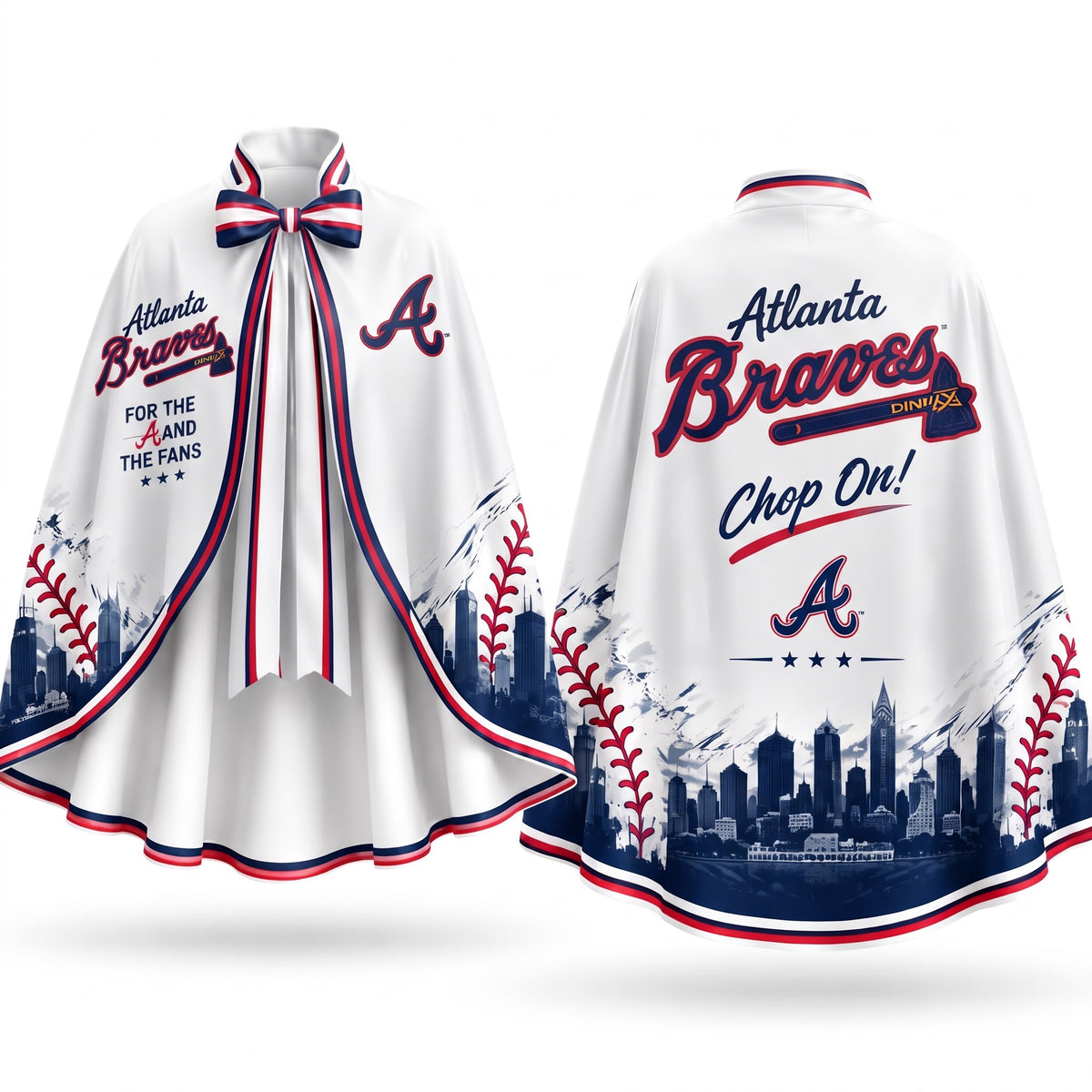 ATL Supporter Edition Strap Shawl Cape – Printed V4
