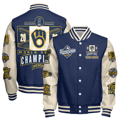 MIL 2026 WS Champions Limited Edition Custom Varsity Jacket - Printed V3