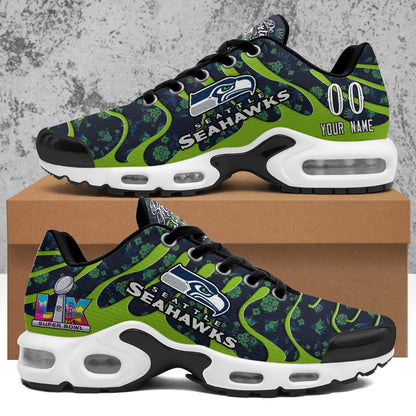 Seattle Seahawks Día de los Muertos Edition Custom Sport Shoes