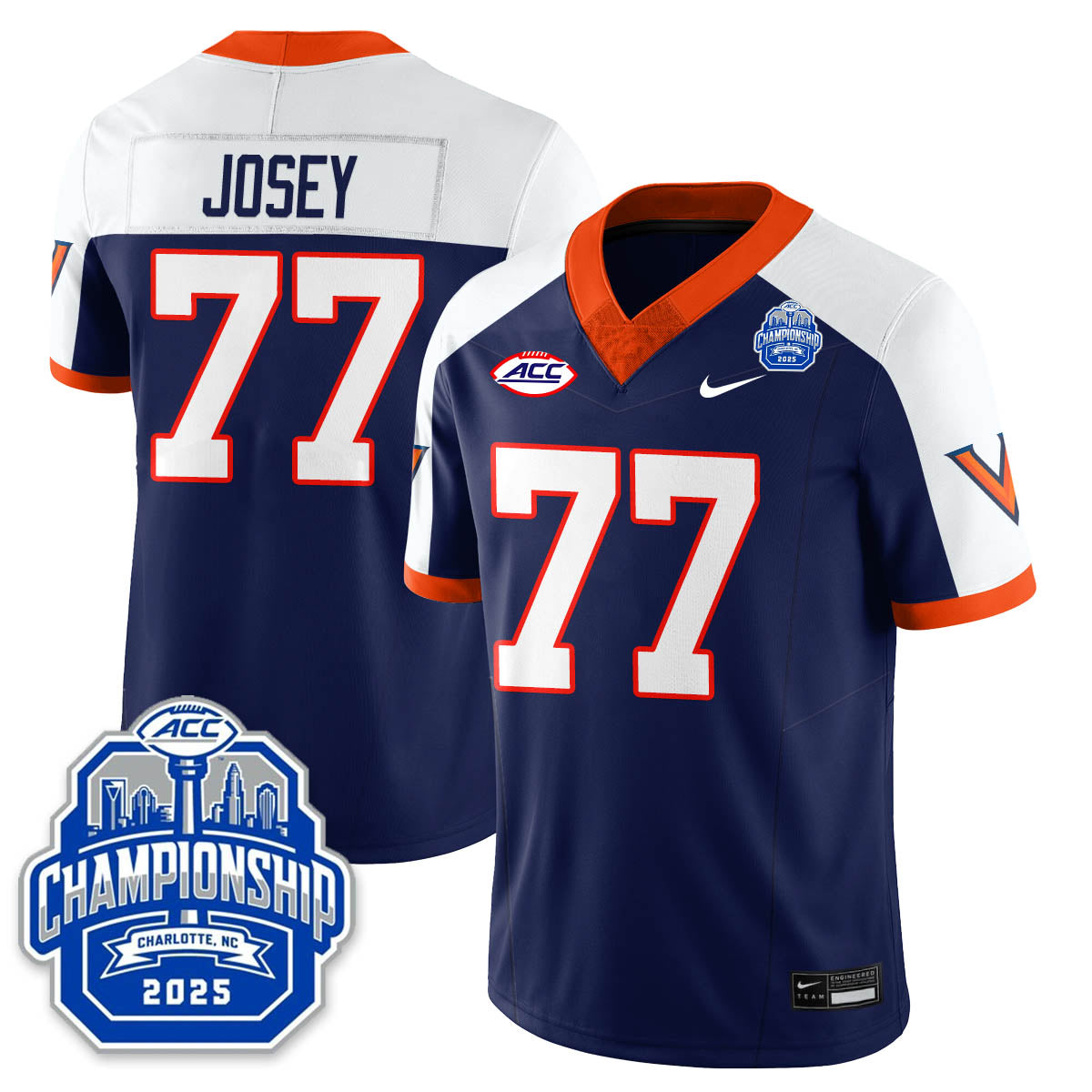 Virginia Football ACC Championship Vapor Limited Jersey