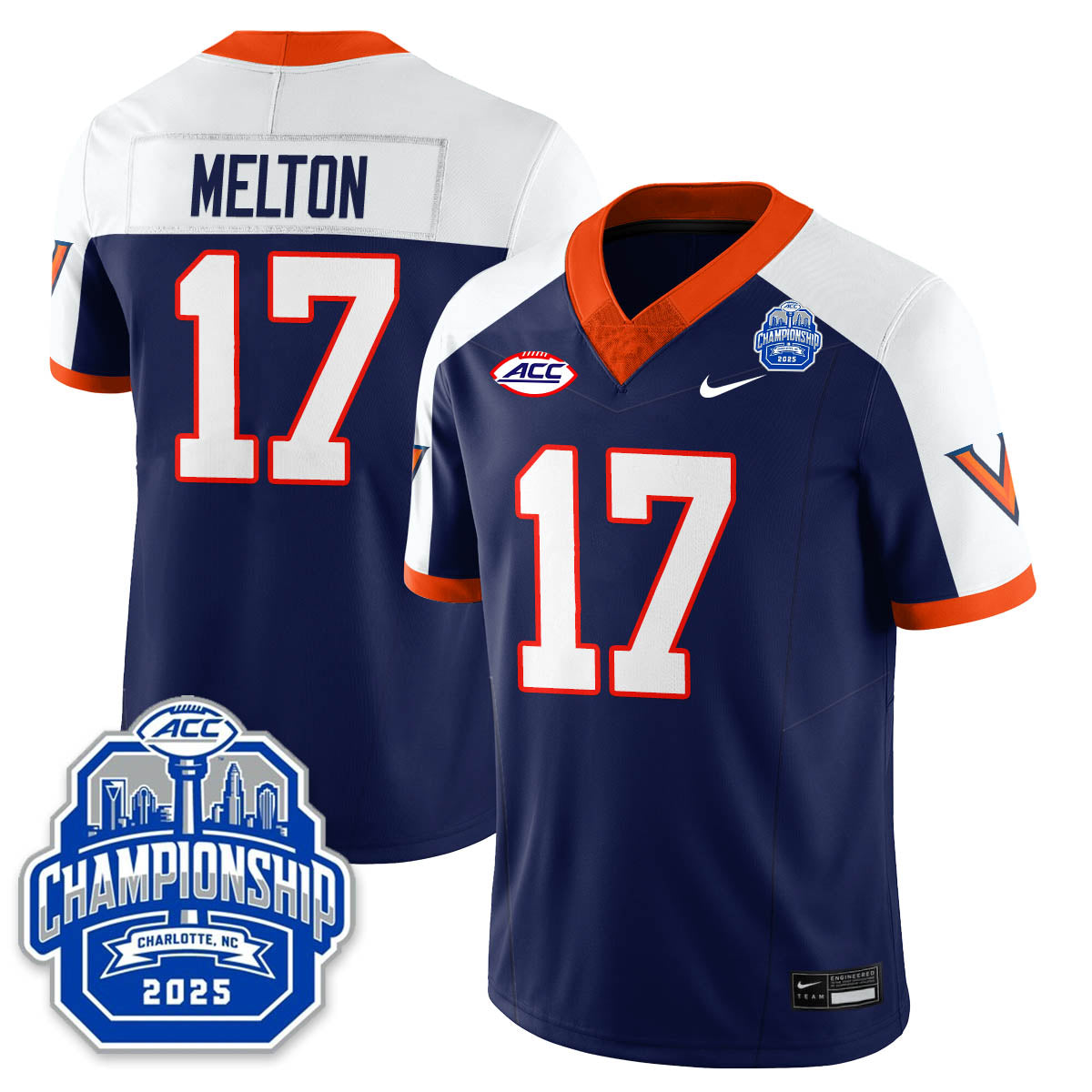 Virginia Football ACC Championship Vapor Limited Jersey
