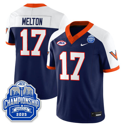 Virginia Football ACC Championship Vapor Limited Jersey