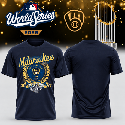 MIL World Series Champions One Side T-Shirt - Printed V31