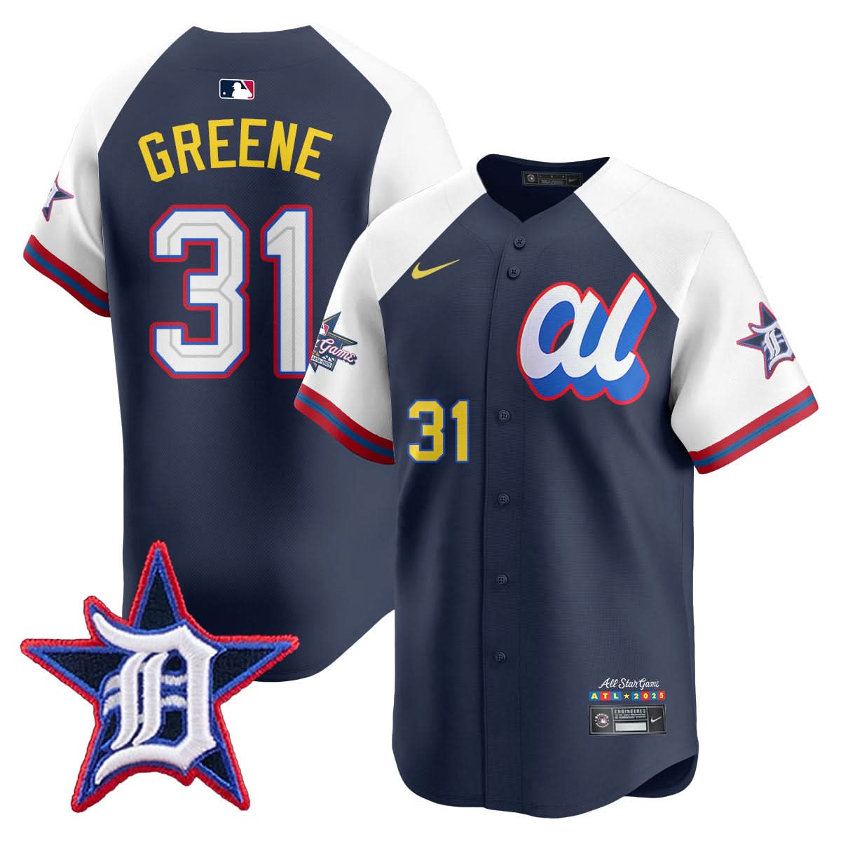 American League 2025 MLB All-Star Jersey - All Stitched