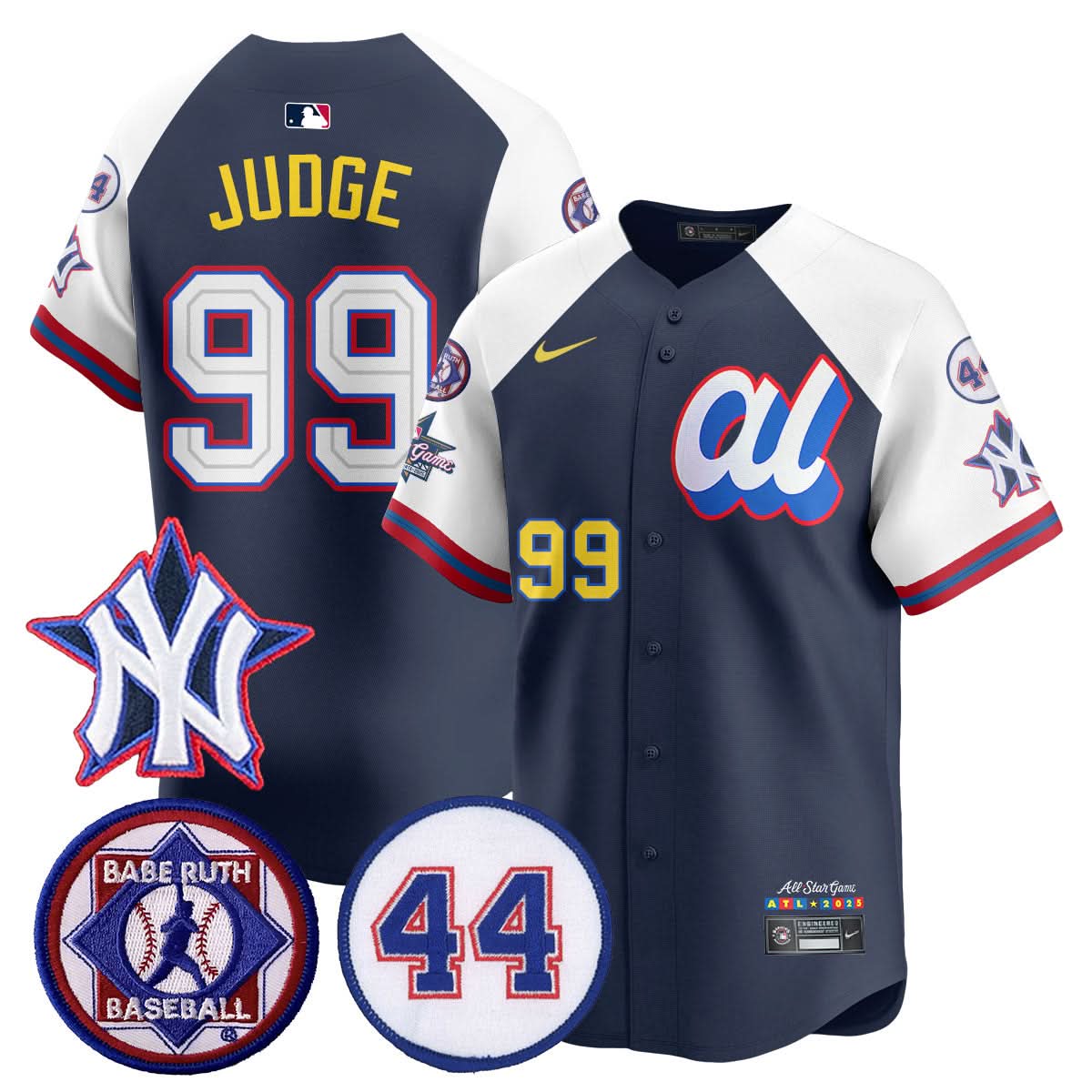 American League 2025 MLB All-Star Jersey - All Stitched