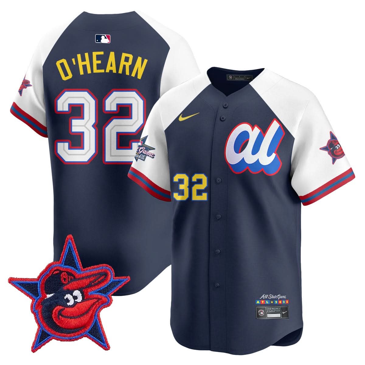 American League 2025 MLB All-Star Jersey - All Stitched