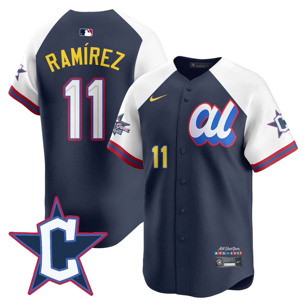American League 2025 MLB All-Star Jersey - All Stitched