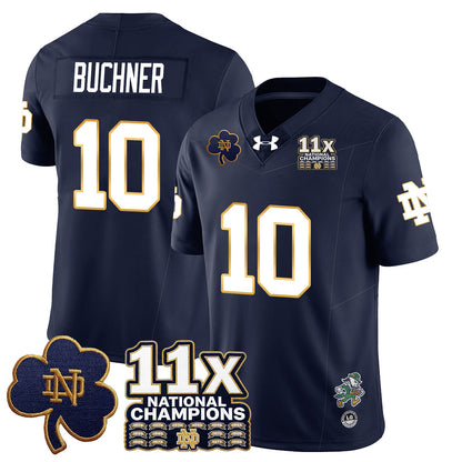 ND 11x-Time National Champions Vapor Limited Jersey