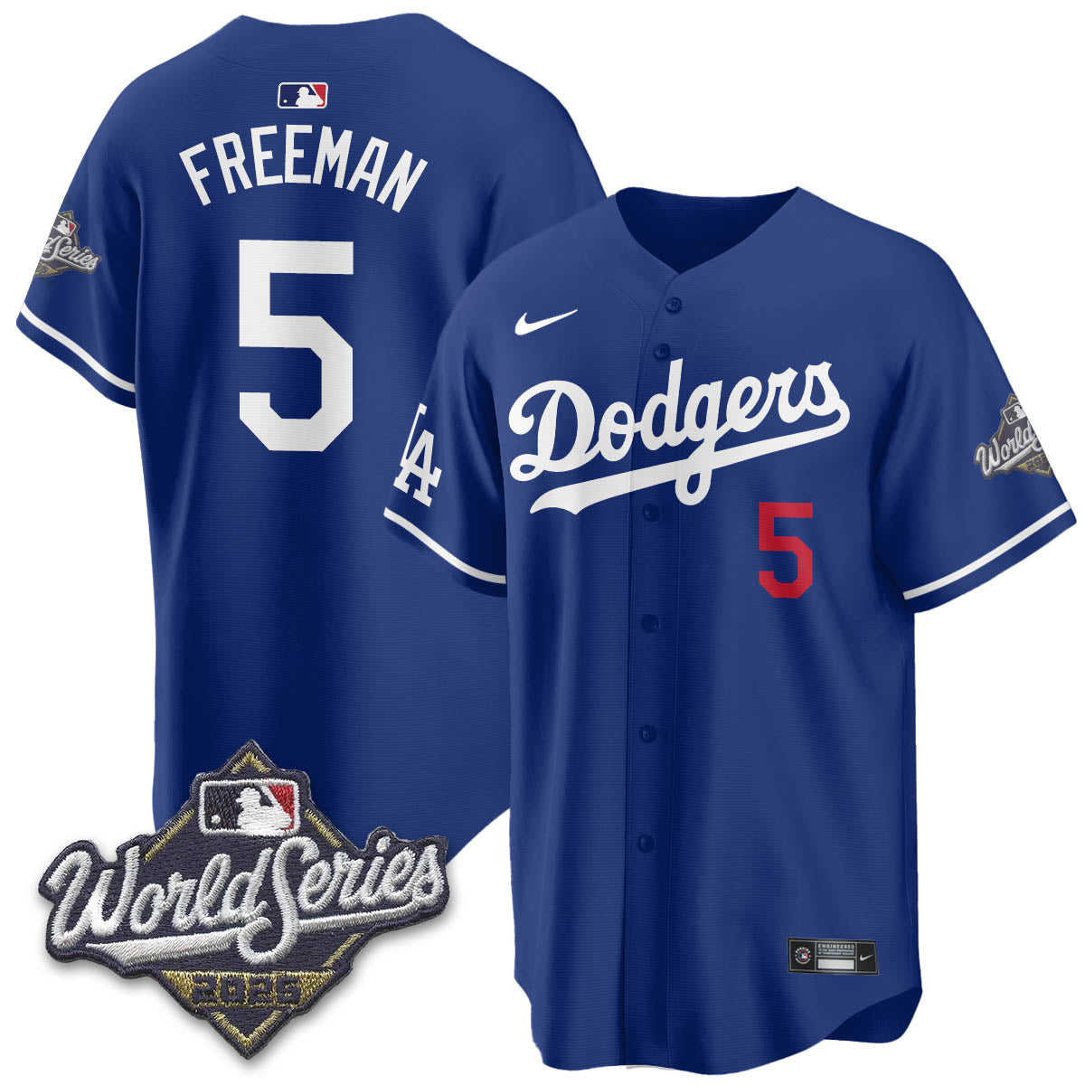 LAD 2025 World Series Jersey - All Stitched