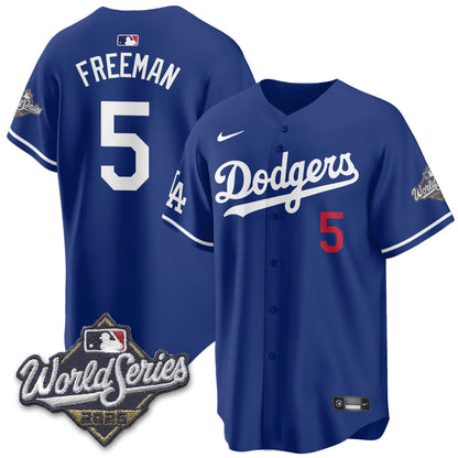 LAD 2025 World Series Jersey - All Stitched