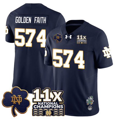 ND 11x-Time National Champions Vapor Limited Jersey