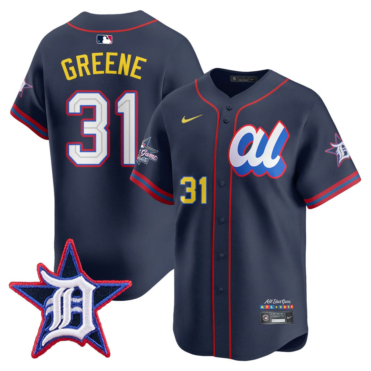 American League 2025 MLB All-Star Jersey - All Stitched