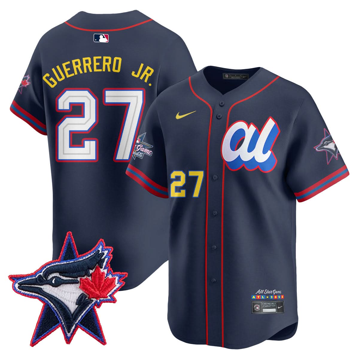American League 2025 MLB All-Star Jersey - All Stitched